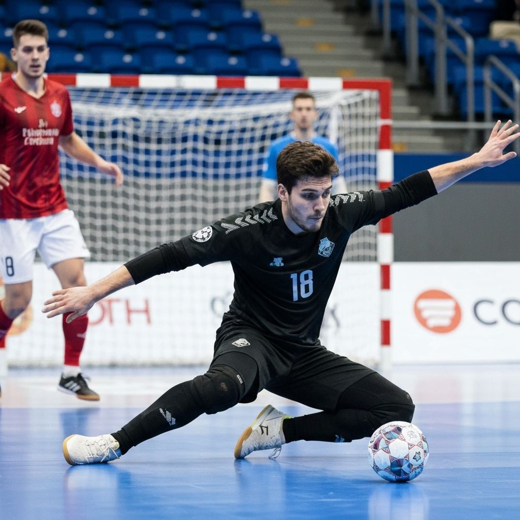 Goleiro de futsal